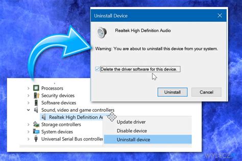 sterowniki high definition audio windows 10.
